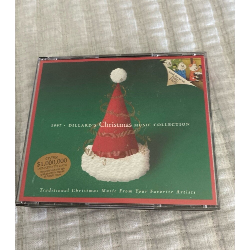 Vintage CD set of Dillards 1997 Christmas Music Collection